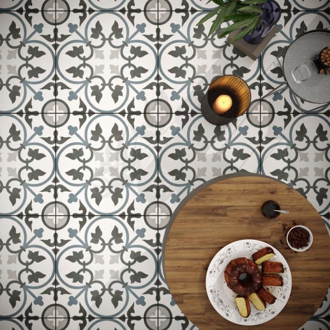 JARDIN DES TUILERIS Adele bleu 60x60x2