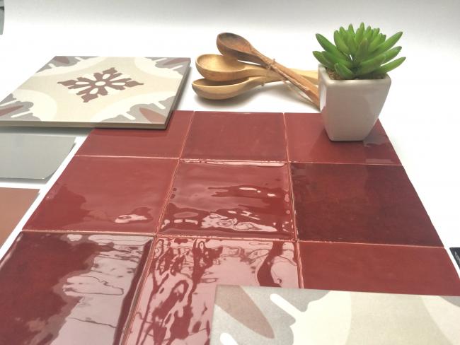 LA MADELEINE EVORA & ATELIER 10X10 BORDEAUX GLOSSY